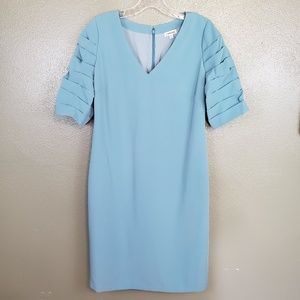 J. Peterman LC Anne's dusty teal dress (C1)